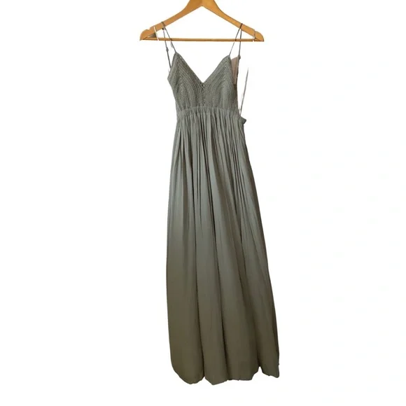 ✨Windsor Sage Green Flowy Maxi Dress XS✨ - Picture 4 of 7